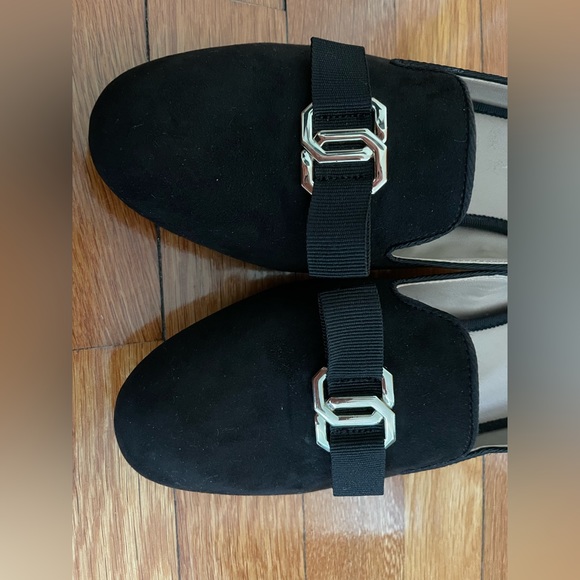 NWOT Charter Club Black Bow Accent Round Toe Dress Pump size 8.5 NWT - Picture 3 of 3